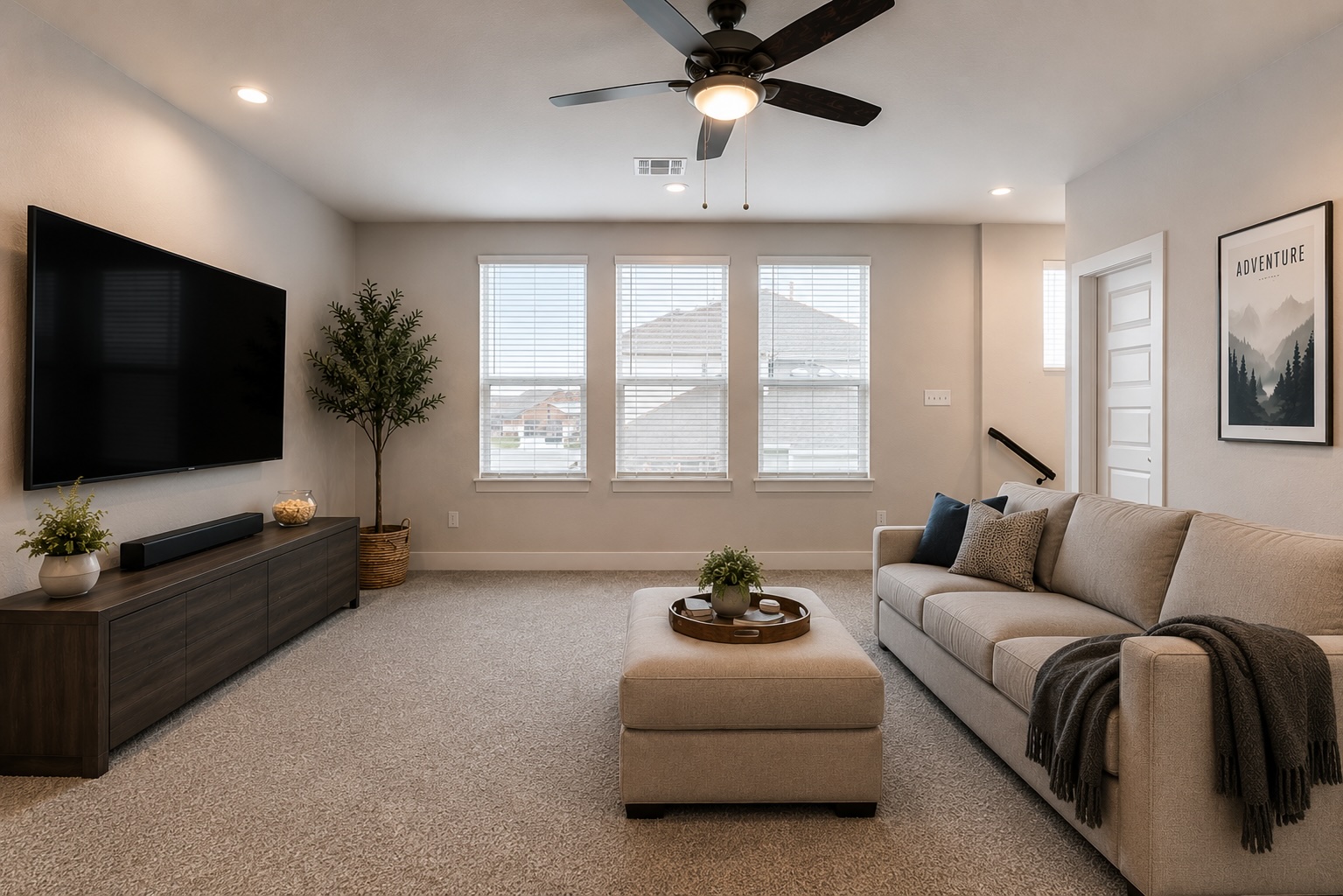 20933 Claire Jean Path Pflugerville, TX 78660 - Photo 18 of 25 Upstairs living room
*virtually staged*