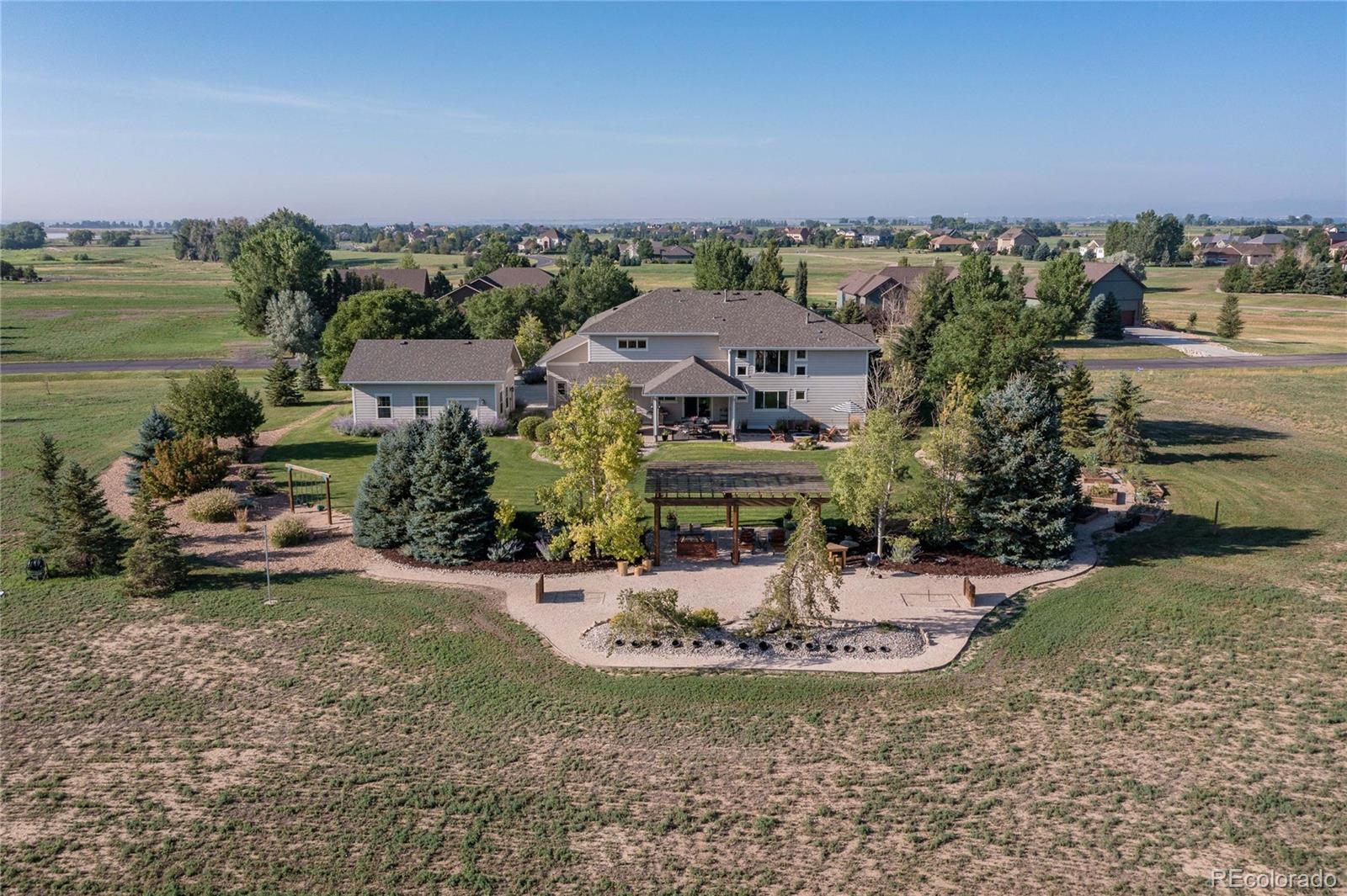 37053 Soaring Eagle Circle Severance, CO 80550 - Photo 5 of 35 an aerial view of a house with outdoor space