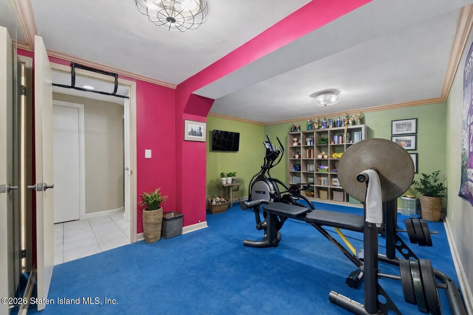 70 Woodvale Loop Staten Island, NY 10309 - Photo 42 of 58 BASEMENT-006_GYM