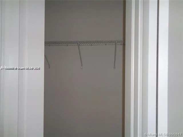 a view of a closet