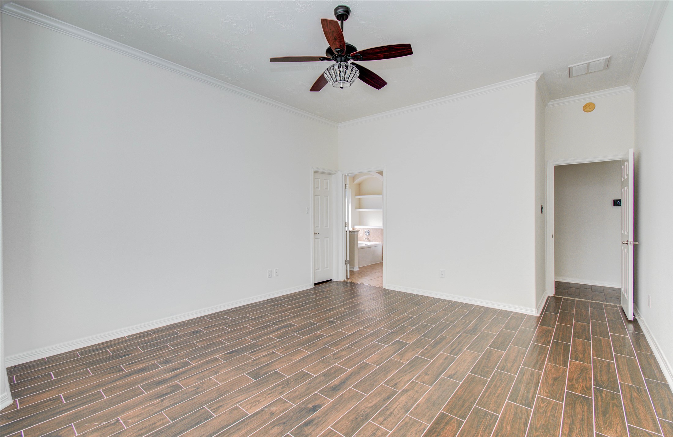 10714 Barker Lake Cypress, TX 77433 - Photo 35 of 43 a view of empty room with wooden floor