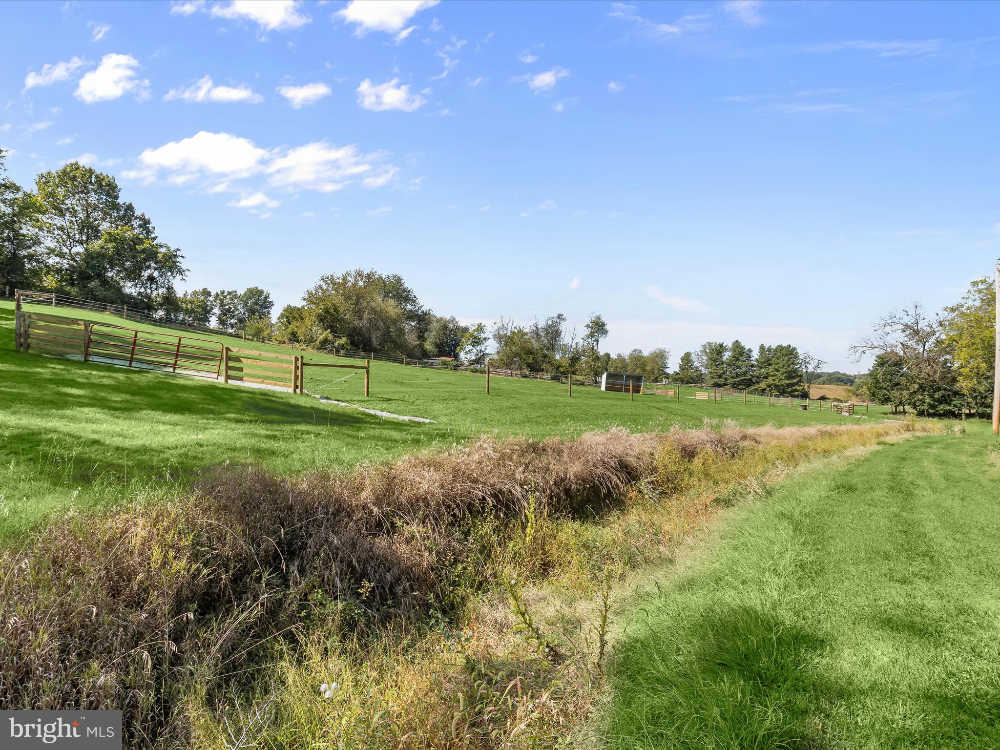 1530 Bowersox Road New Windsor, MD 21776 - Photo 58 of 97 a view of a green field with trees in the background