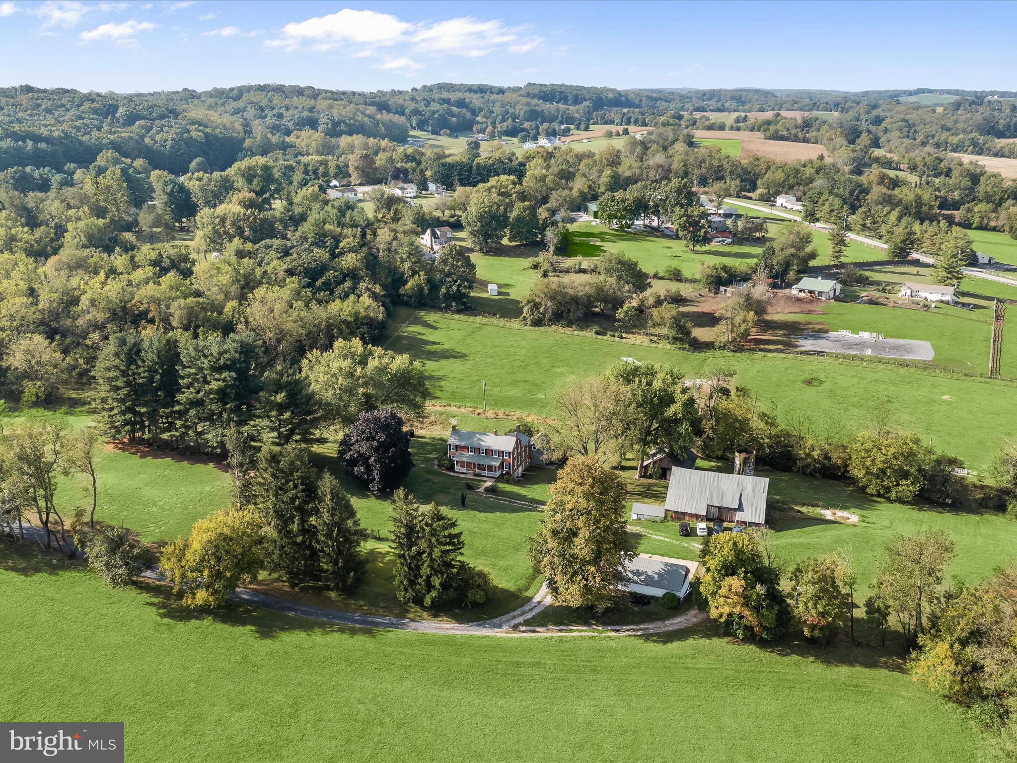 1530 Bowersox Road New Windsor, MD 21776 - Photo 69 of 97 an aerial view of a house with a yard