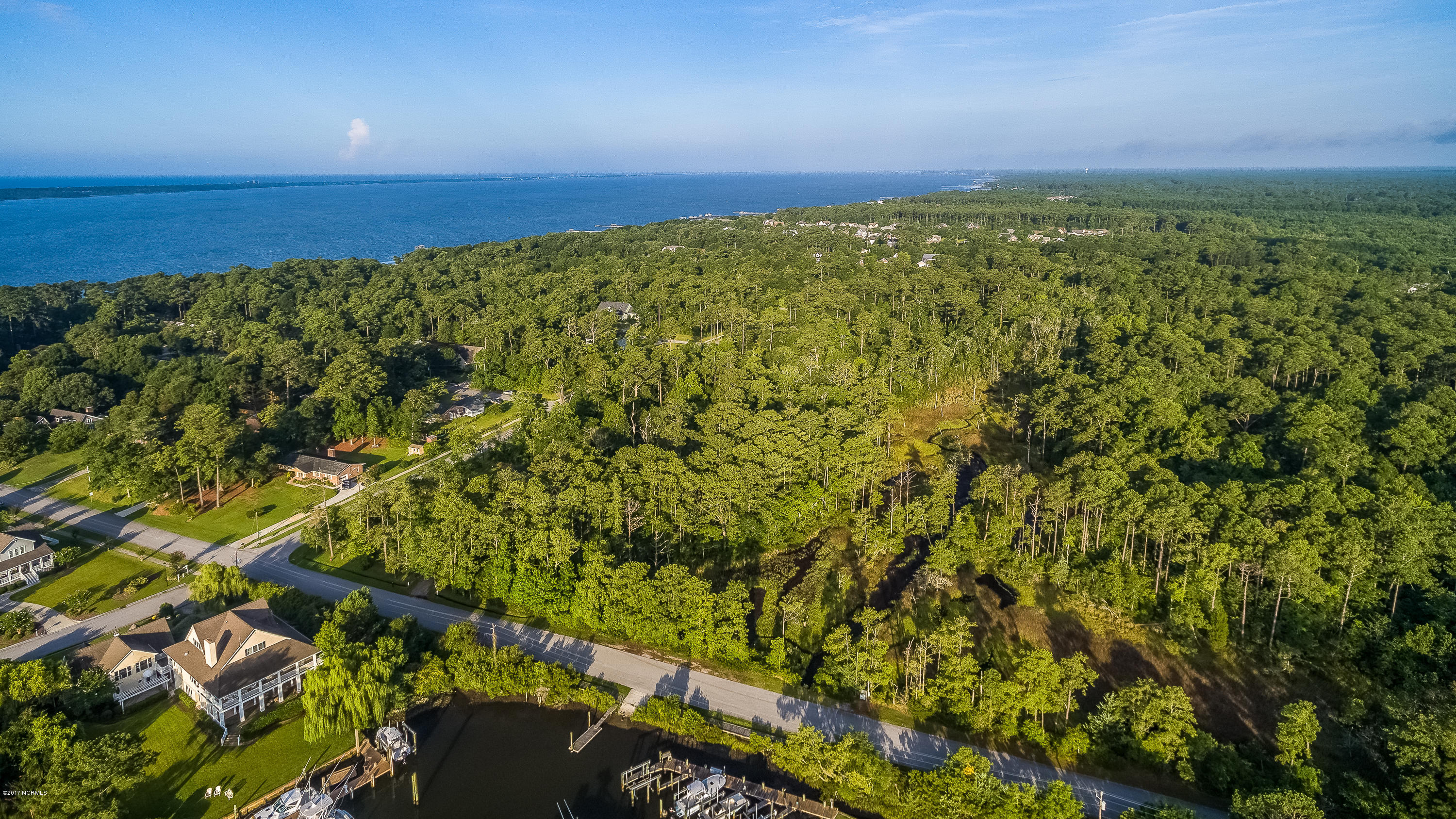 211 Coventry Road Morehead City, NC 28557 - Photo 12 of 18 SPOONER'S CREEK WEST AERIAL 1