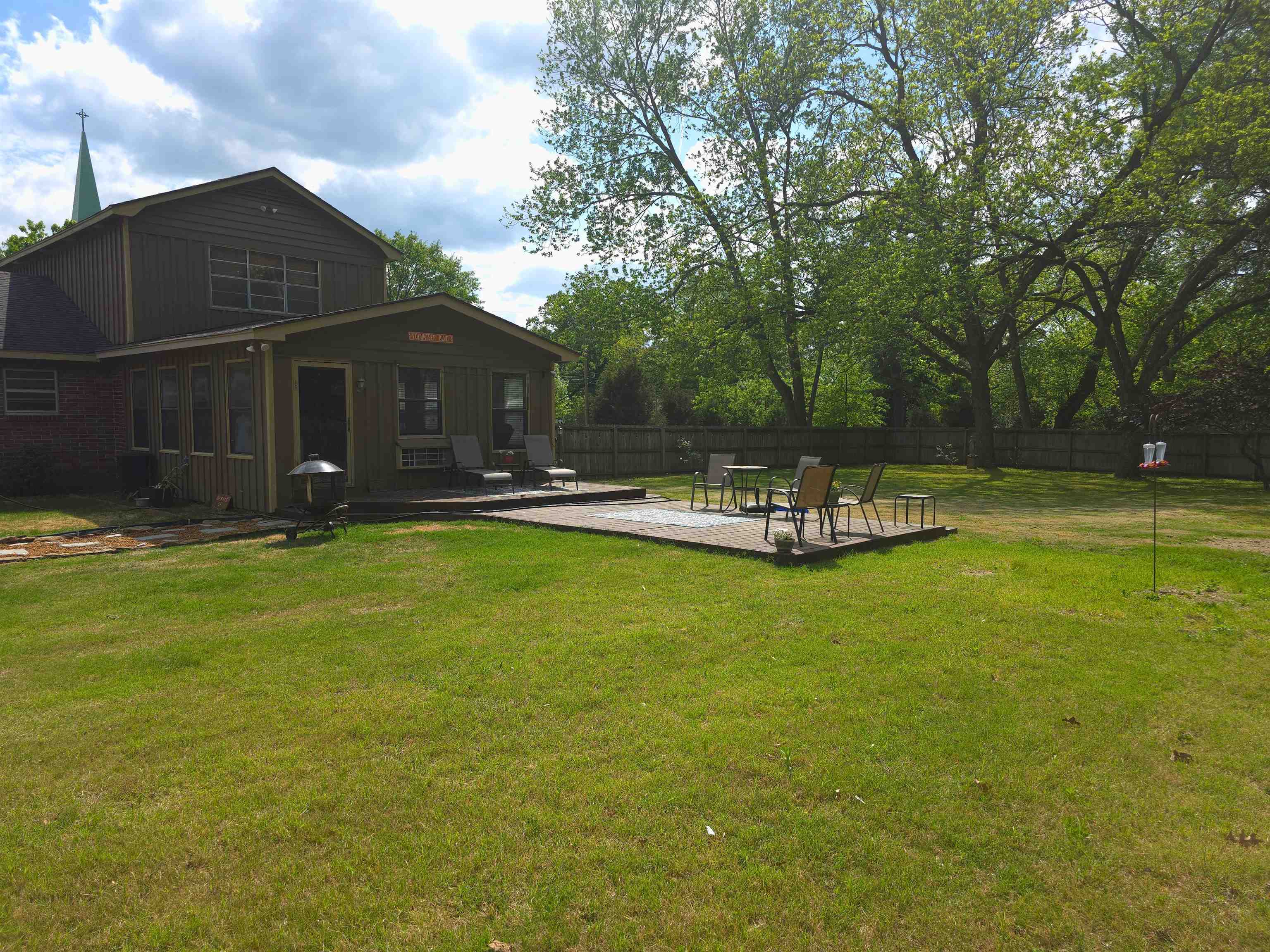 8724 Fay Road Memphis, TN 38018 - Photo 21 of 26 Fenced backyard with a patio