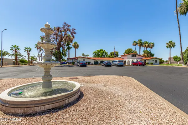 a view of outdoor space and fire pit