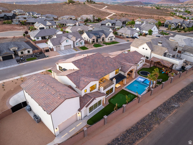 4871 South Homestead Way Washington, UT 84780 - Photo 137 of 151 Aerial view of residential area
