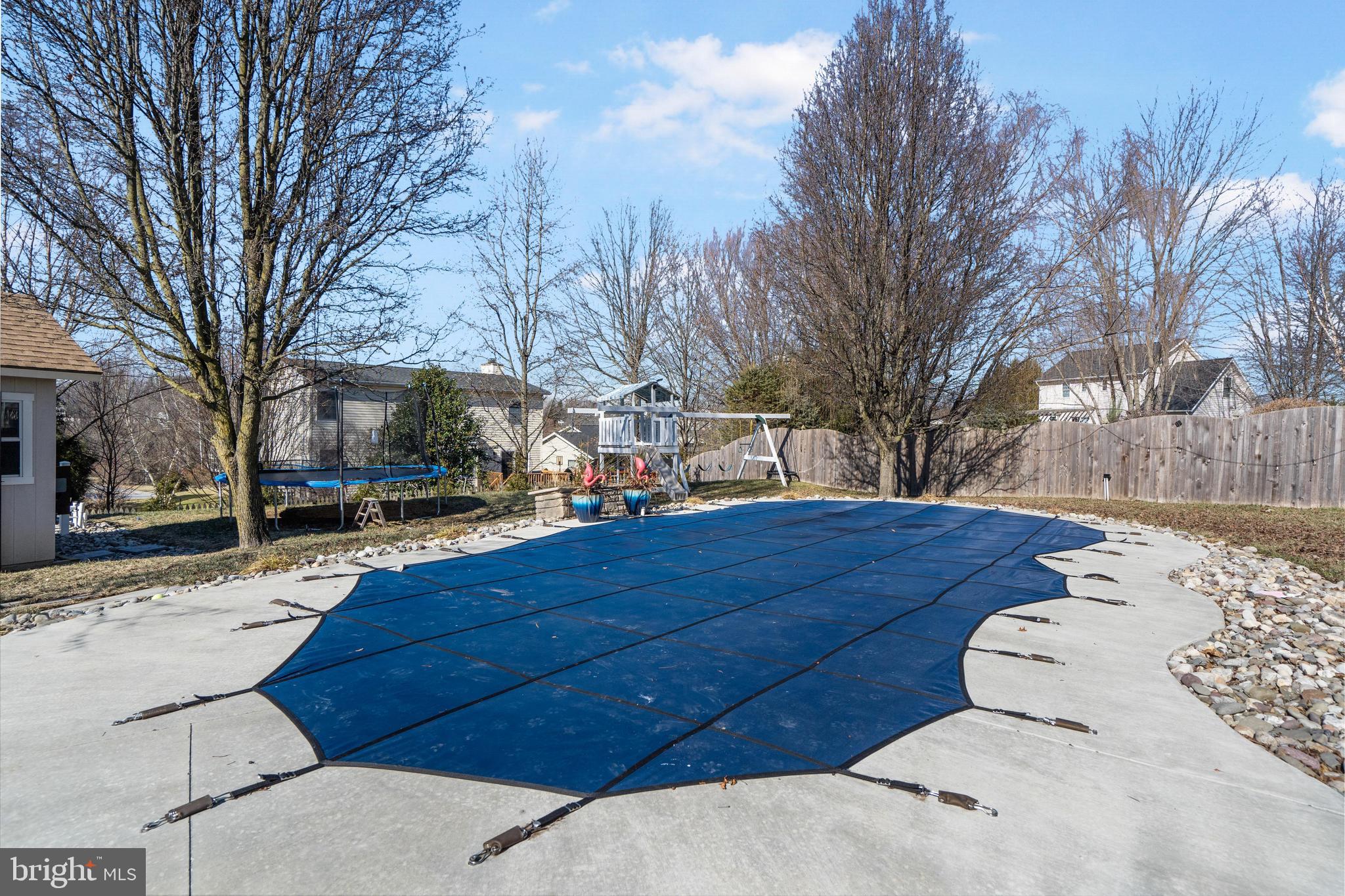 1014 Gullo Road New Windsor, MD 21776 - Photo 44 of 49 Entertainment Space Around In Ground Pool