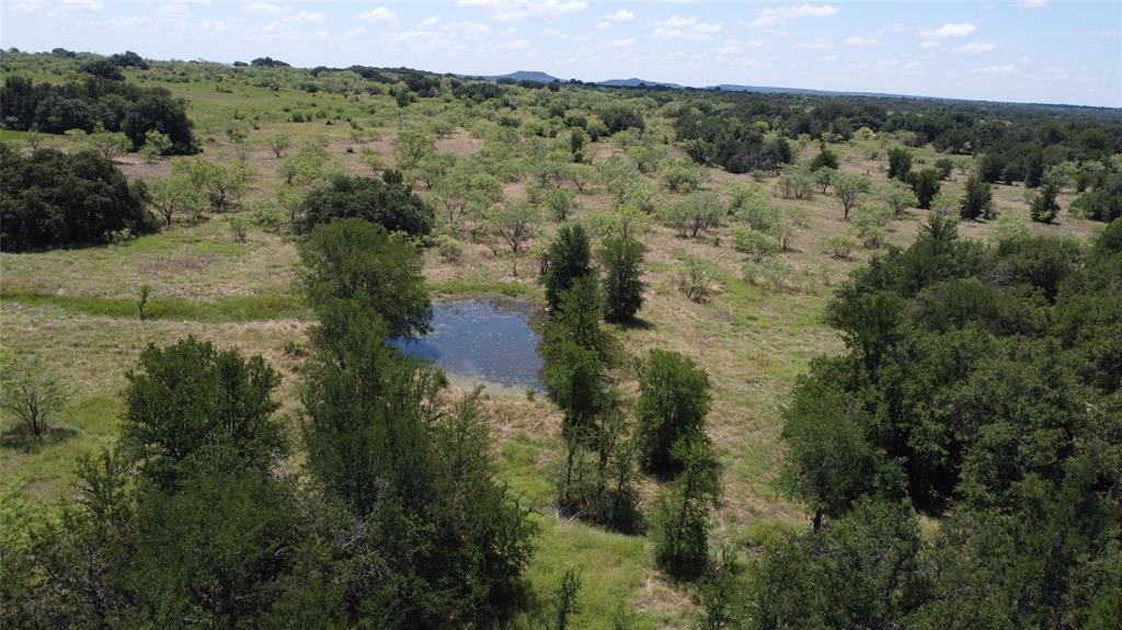 a view of a lake with a mountain in the back
