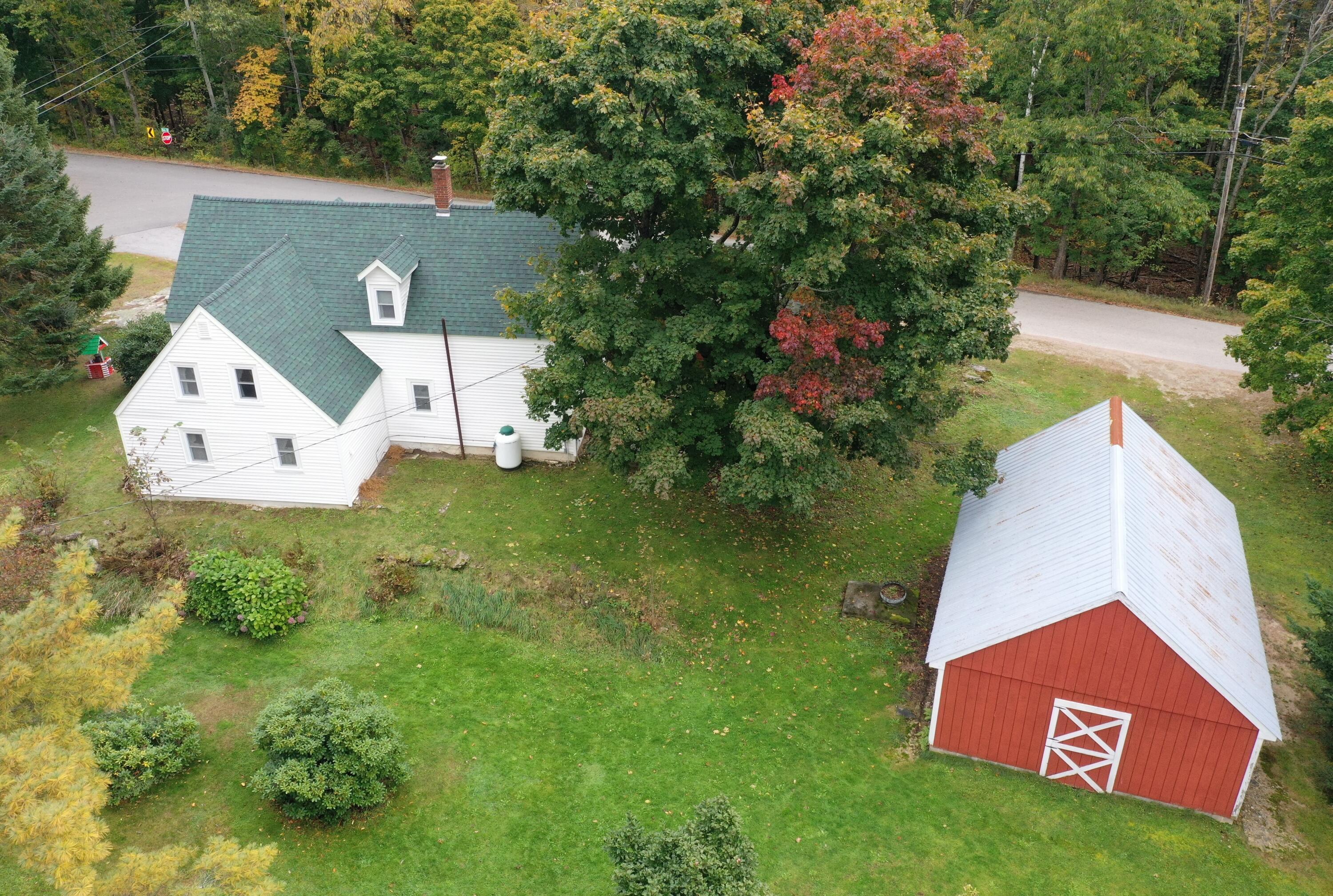 1784 Acton Ridge Road Acton, ME 04001 - Photo 6 of 25 House Rear New Roof