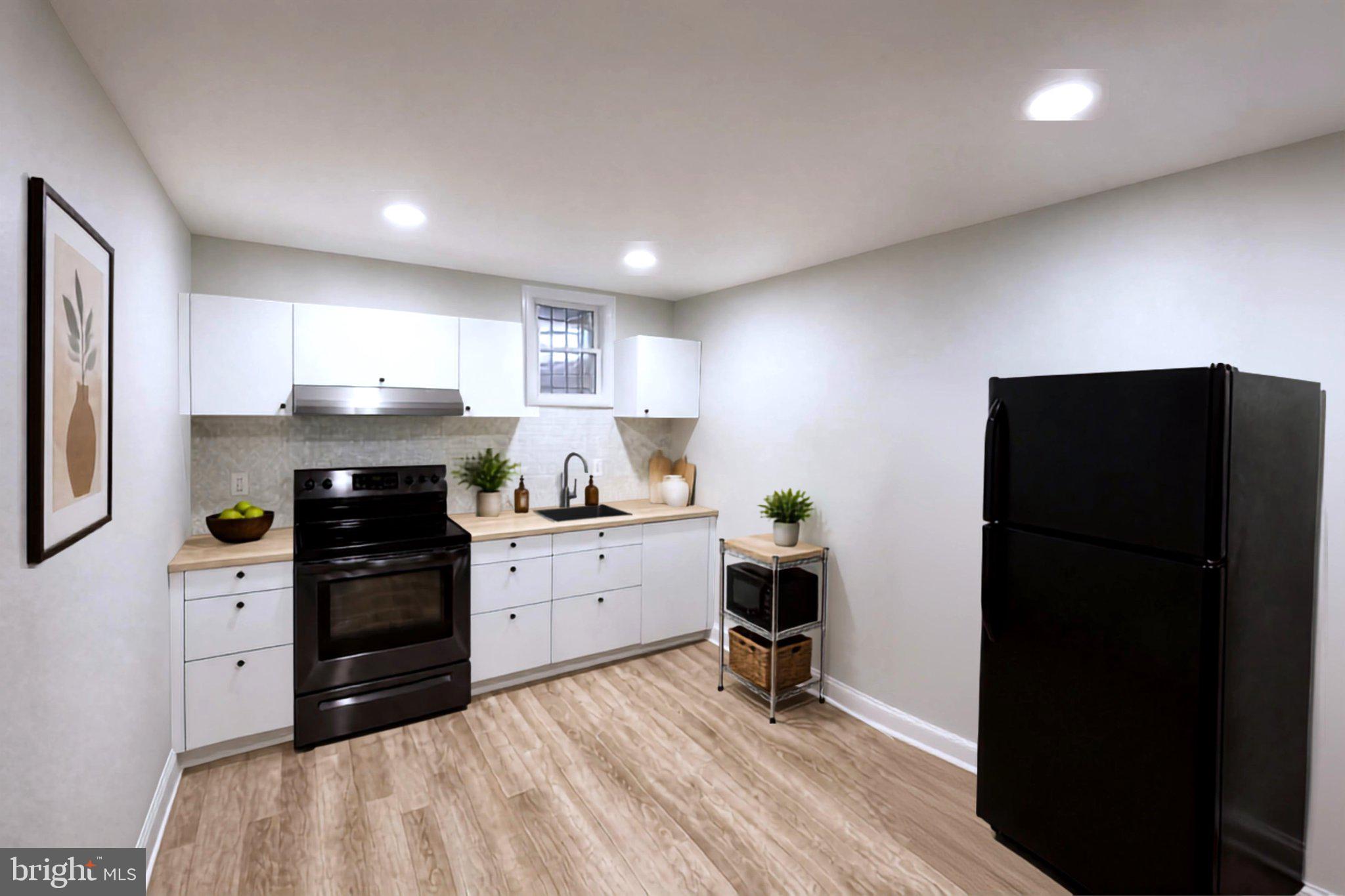 68 R Street Northwest Washington, DC 20001 - Photo 21 of 26 Lower Level Kitchen