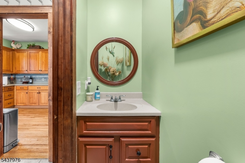 886 Brass Castle Road Belvidere, NJ 07823 - Photo 28 of 44 a bathroom with a sink and a mirror