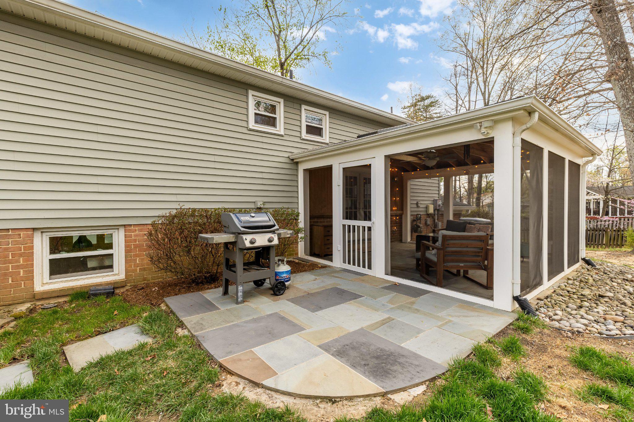 6800 Riata Court Springfield, VA 22153 - Photo 30 of 37 Charming outdoor retreat with patio.