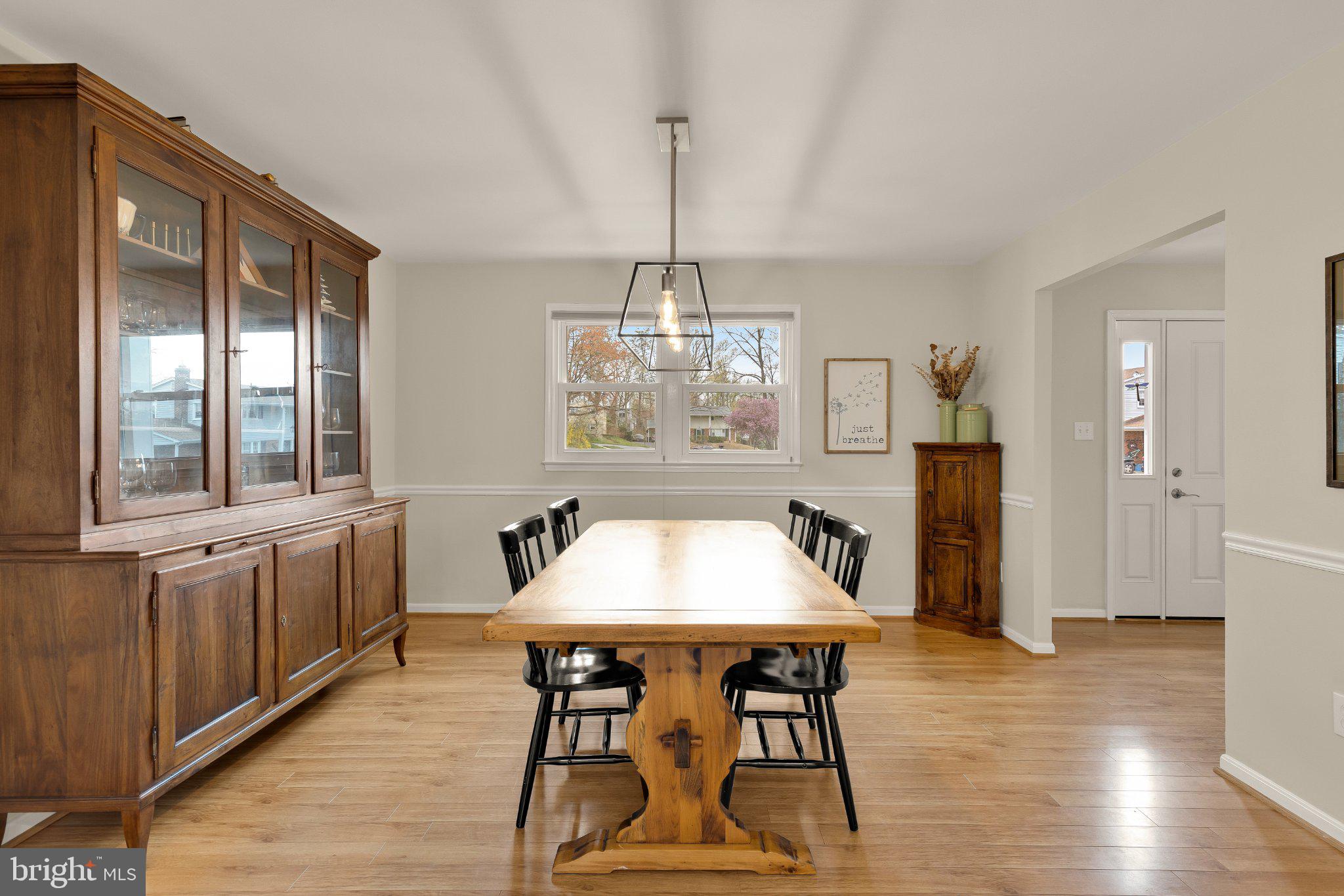 6800 Riata Court Springfield, VA 22153 - Photo 10 of 37 Inviting dining space with natural light.