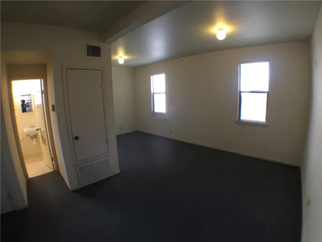 a view of empty room