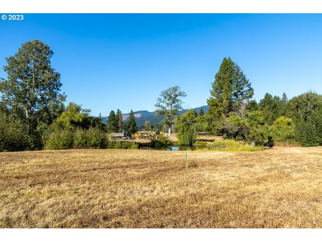 a view of an outdoor space and a yard