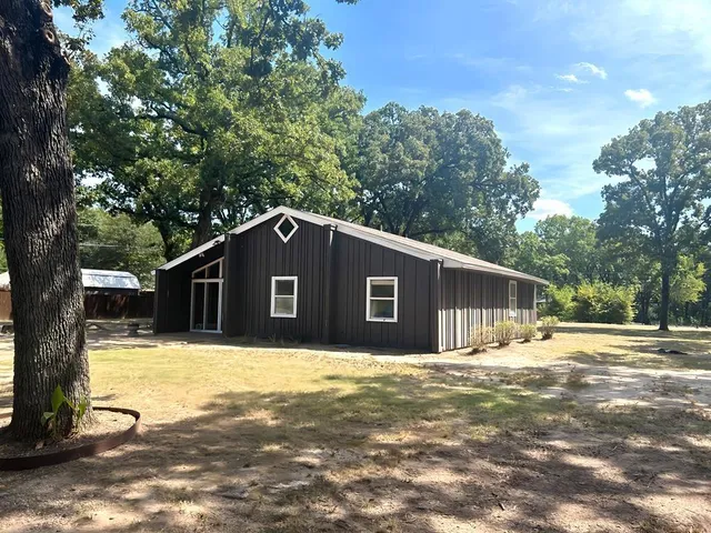 a house with a outdoor space