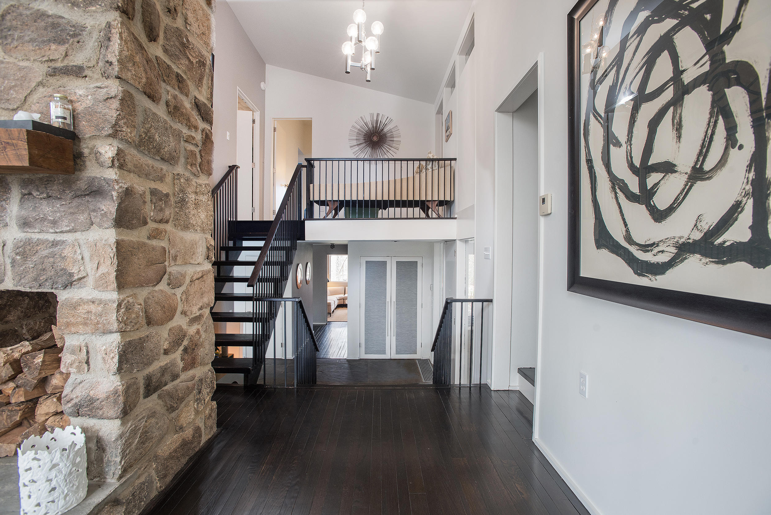 46 Benedict Hill Road New Canaan, CT 06840 - Photo 7 of 50 a view of entryway with wooden floor