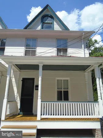 a view of a house with a balcony