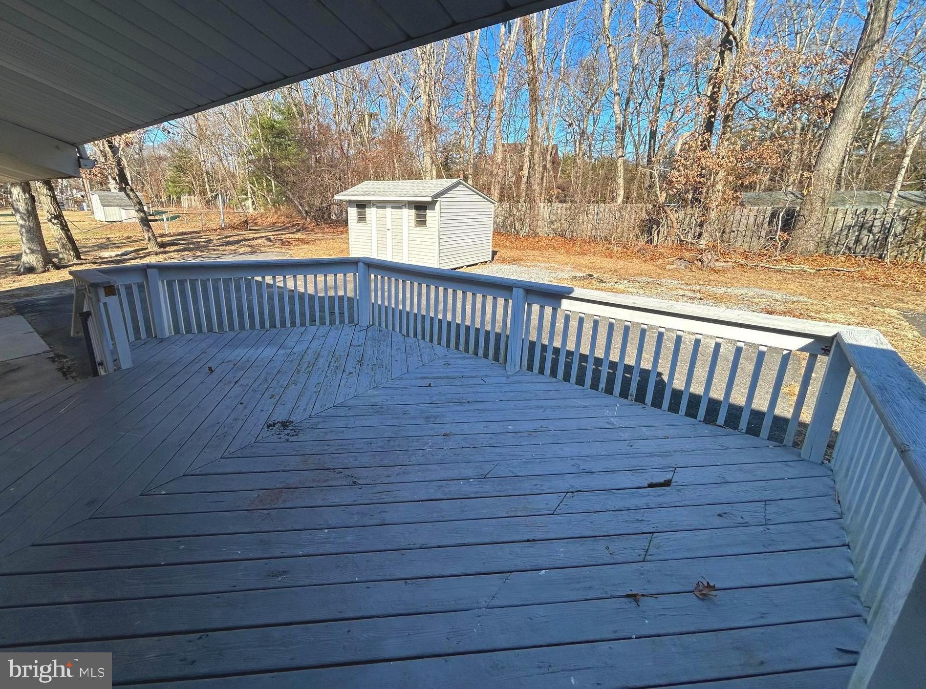 97 Sheppards Mill Road Bridgeton, NJ 08302 - Photo 9 of 27 a view of a balcony with wooden floor