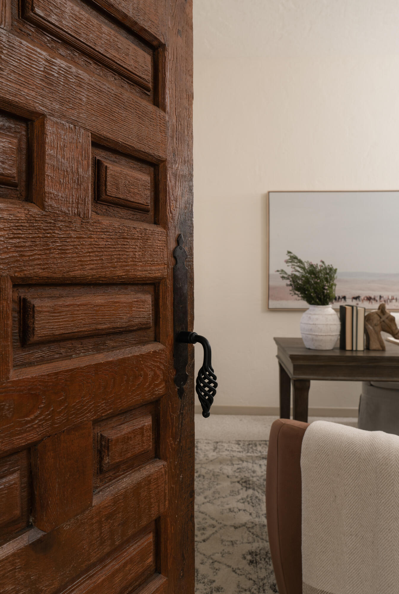 1439 Tunnel Road Santa Barbara, CA 93105 - Photo 26 of 48 Bedroom 4 Door