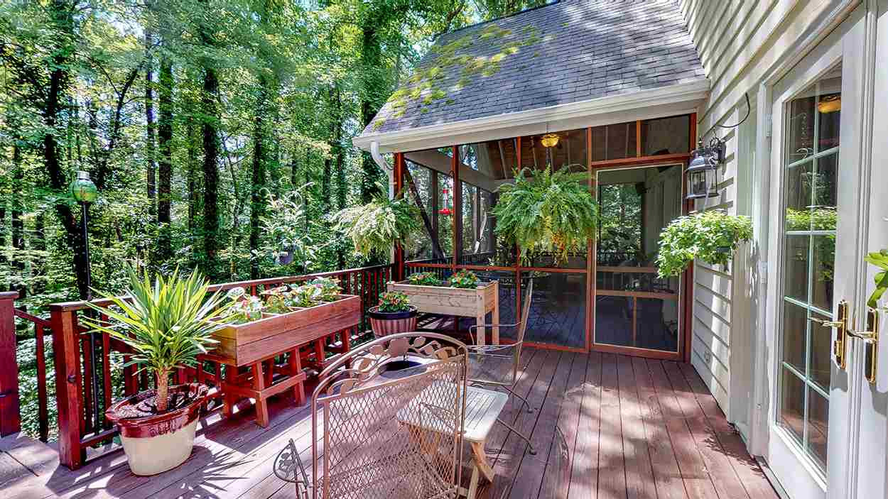 3545 Hope Valley Road Durham, NC 27707 - Photo 16 of 30 Screened Porch seen from Deck