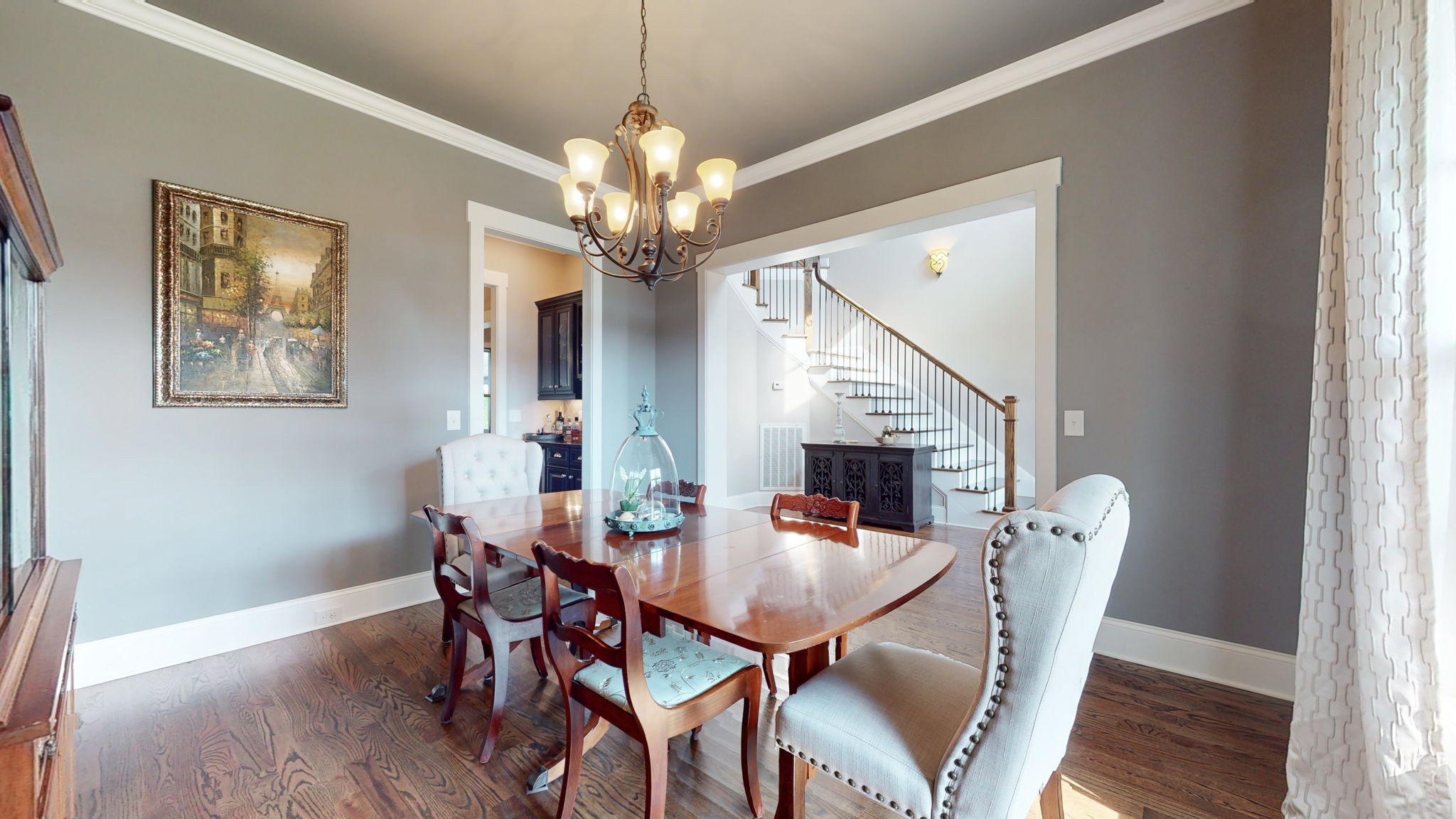 2667 Sporting Hill Bridge Road Thompson's Station, TN 37179 - Photo 13 of 42 a view of a dining room with furniture and wooden floor