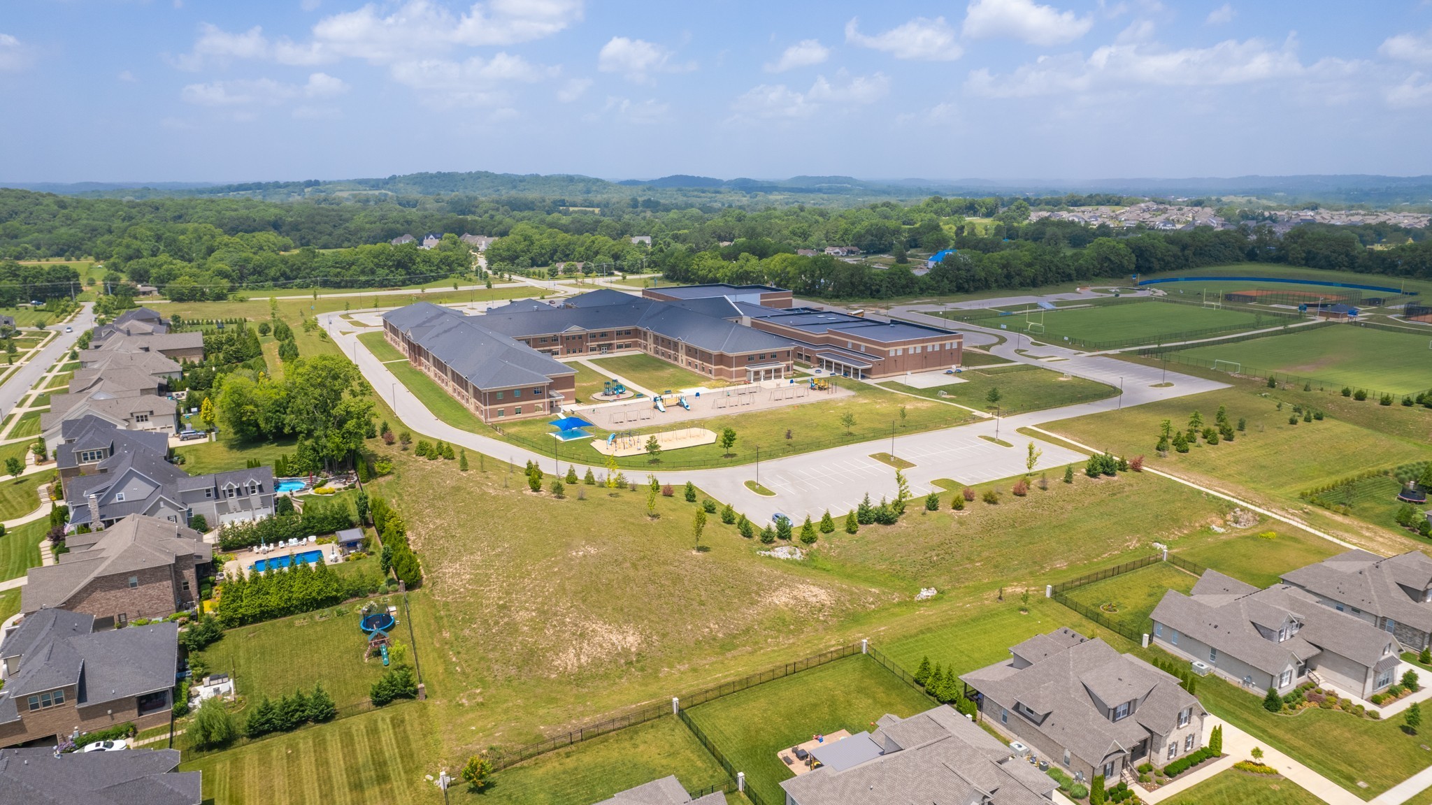 2667 Sporting Hill Bridge Road Thompson's Station, TN 37179 - Photo 40 of 42 a view of a swimming pool