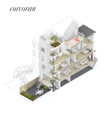 a black and white photo of a living room