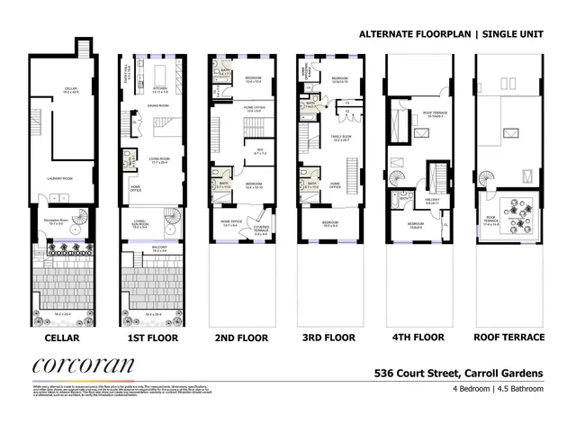 $4,320,000 | 536 Court Street | Carroll Gardens
