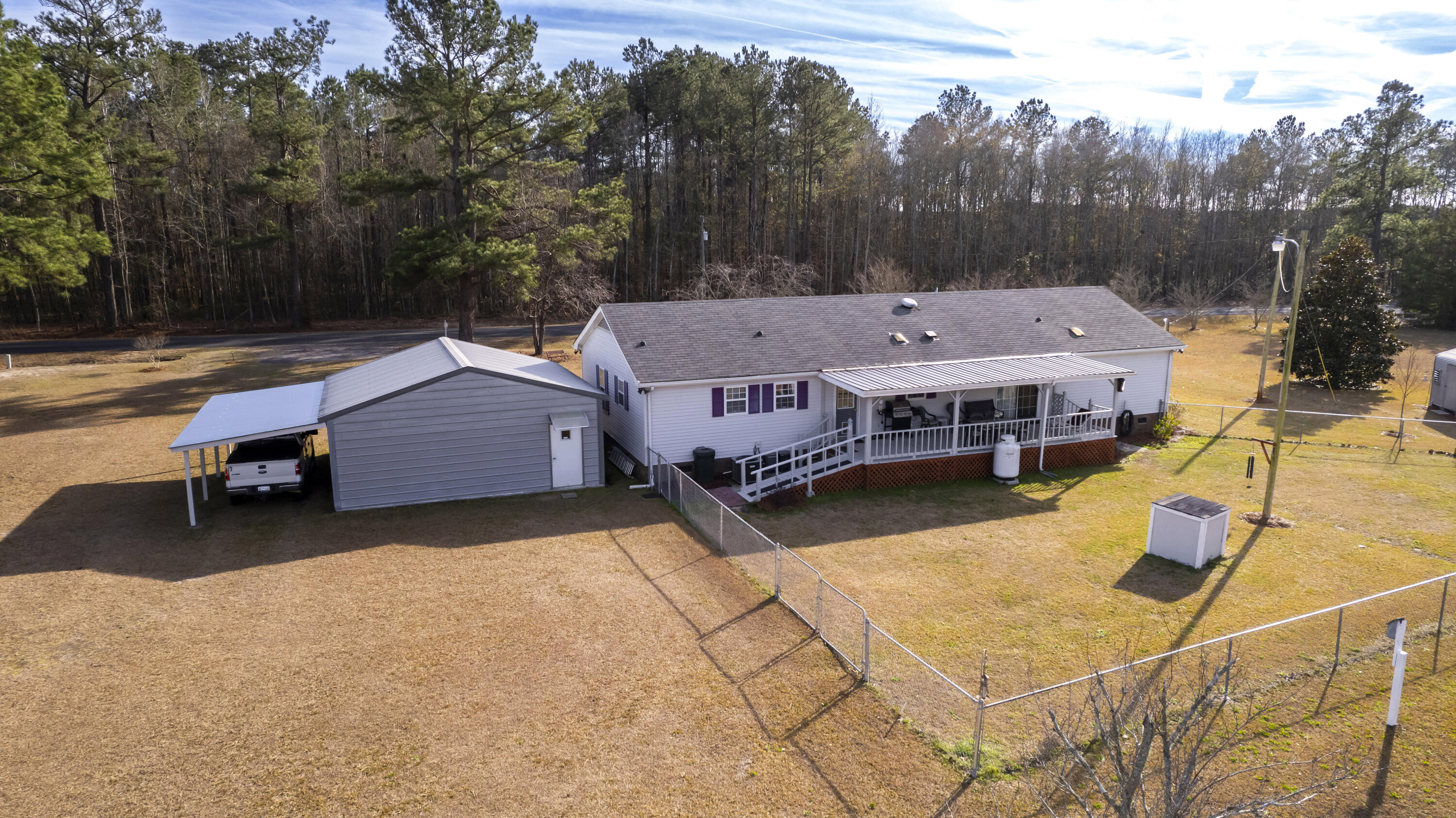 2983 State Rd S-14-810 Manning, SC 29102 - Photo 20 of 54 SPACIOUS REAR COVERED DECK