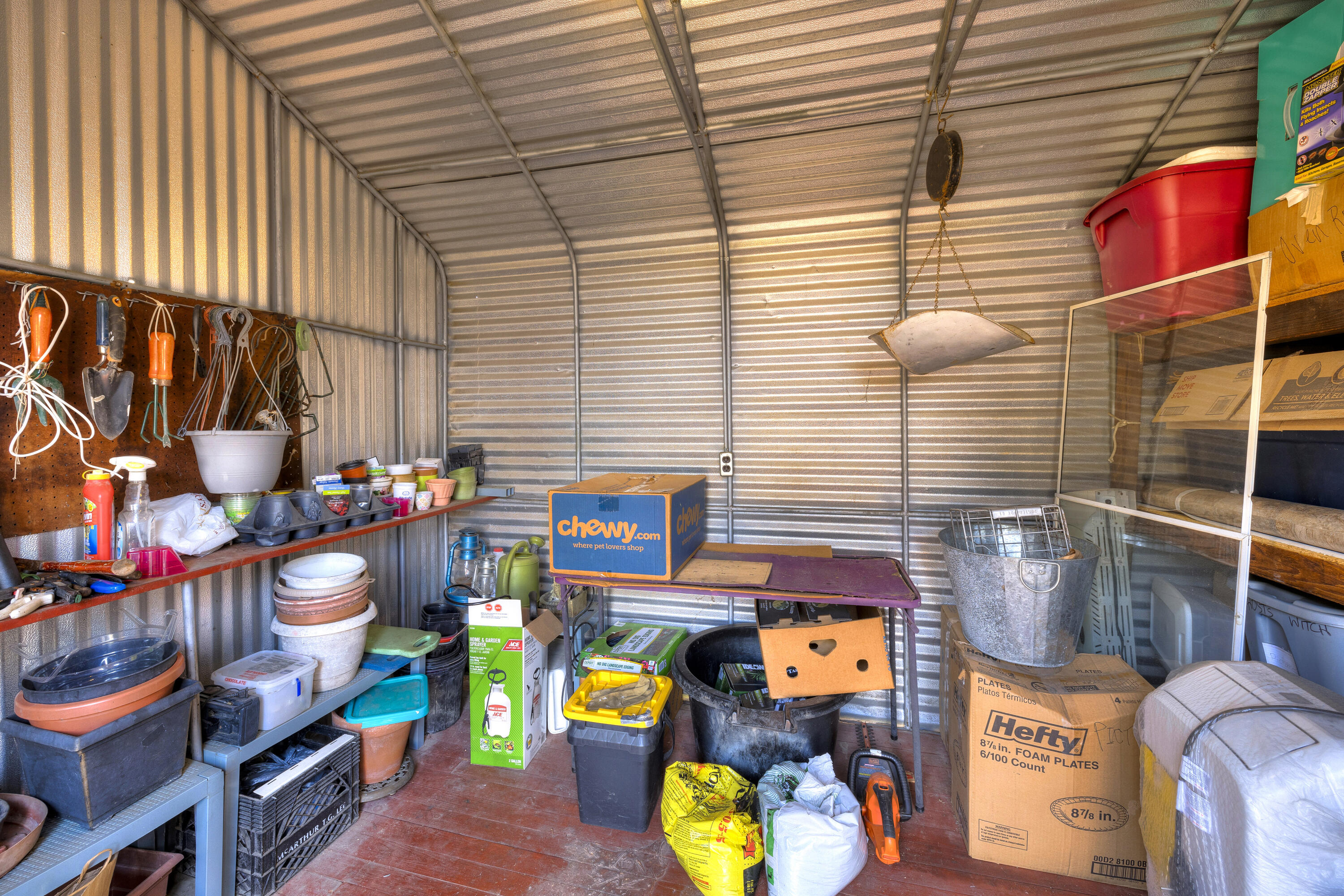 2983 State Rd S-14-810 Manning, SC 29102 - Photo 54 of 54 INSIDE SMALLER METAL SHED