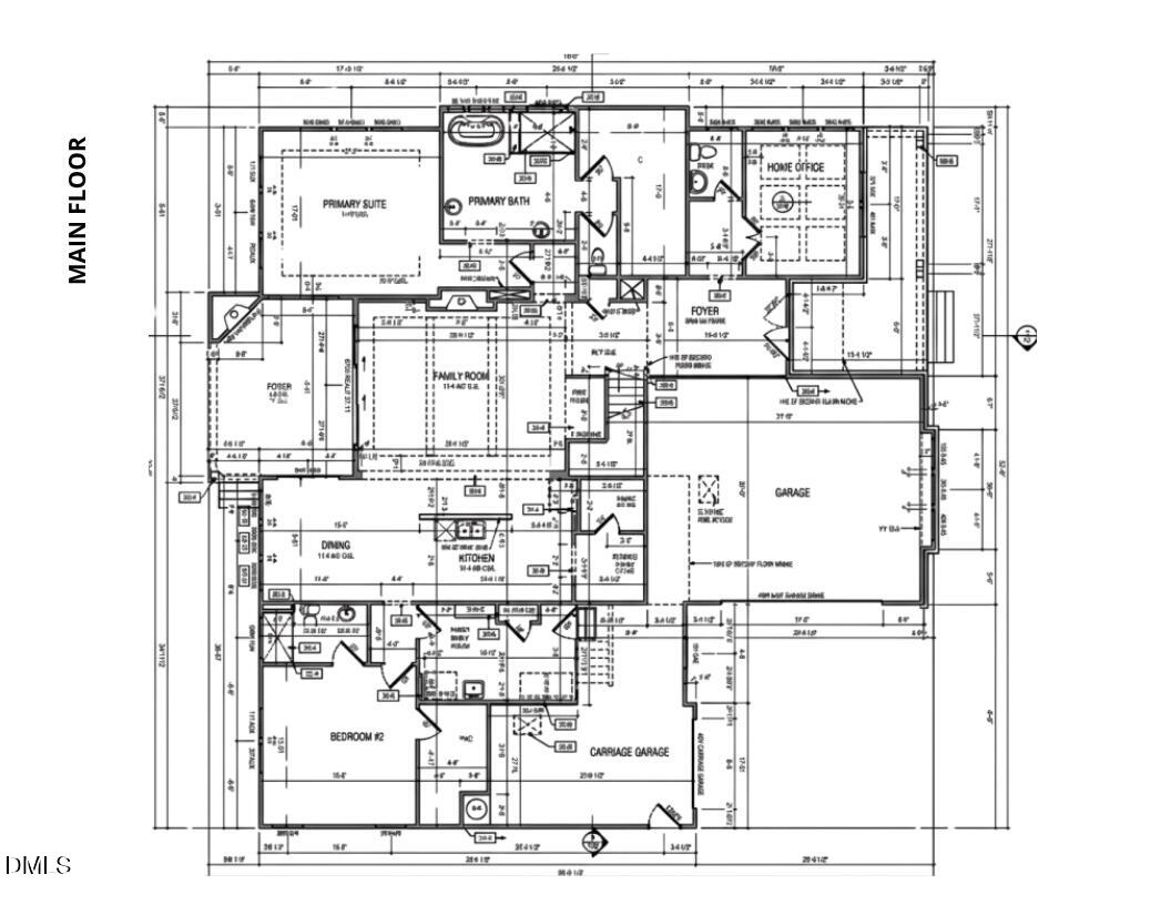 5033 Theys Road Raleigh, NC 27606 - Photo 23 of 23 Floor Plan Landscape