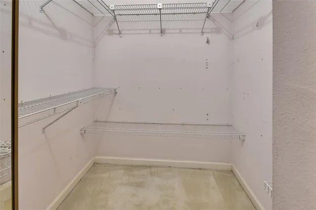 a view of walk in closet