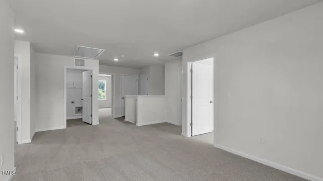 a view of empty room