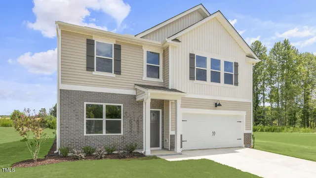front view of house with a yard