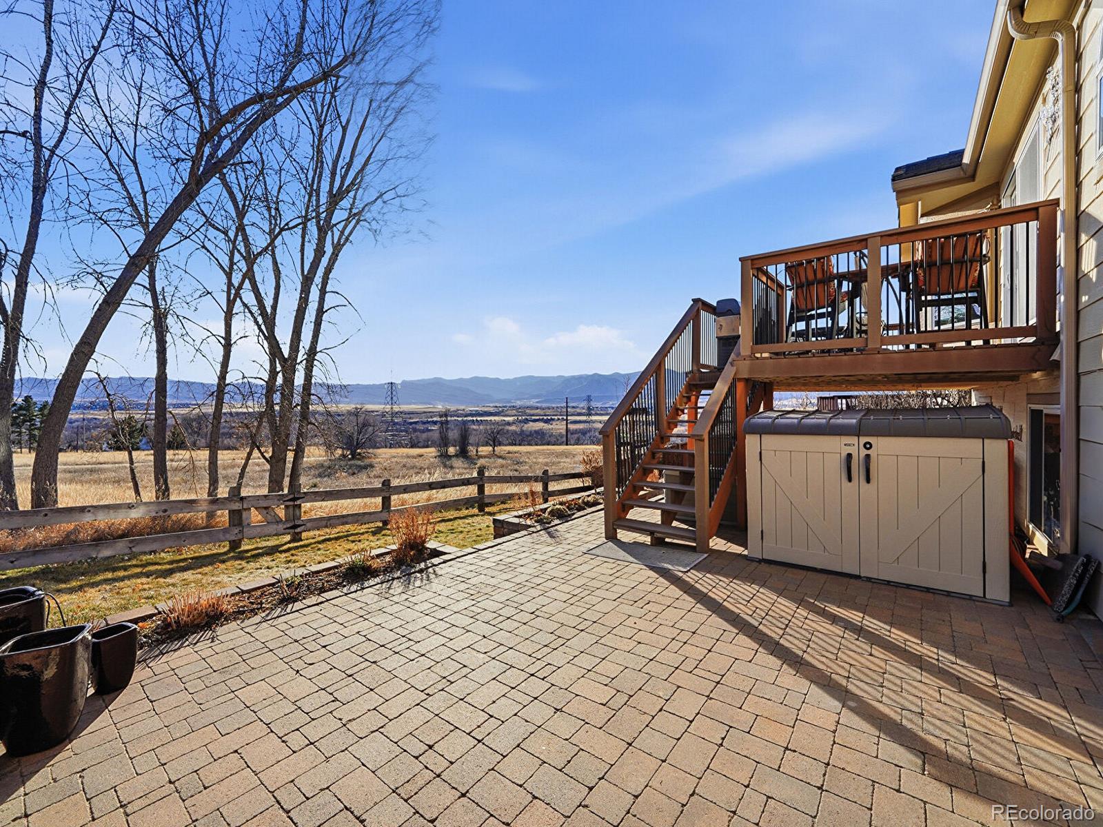 3308 Oak Leaf Place Highlands Ranch, CO 80129 - Photo 41 of 50 a view of a street with chairs