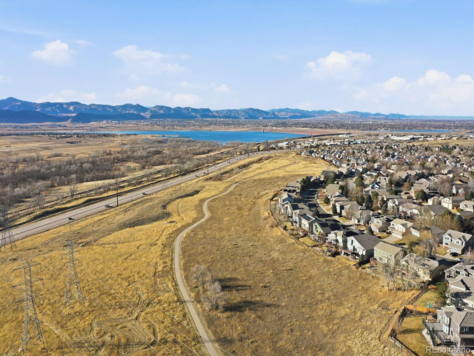 3308 Oak Leaf Place Highlands Ranch, CO 80129 - Photo 45 of 50 a view of an ocean and mountain
