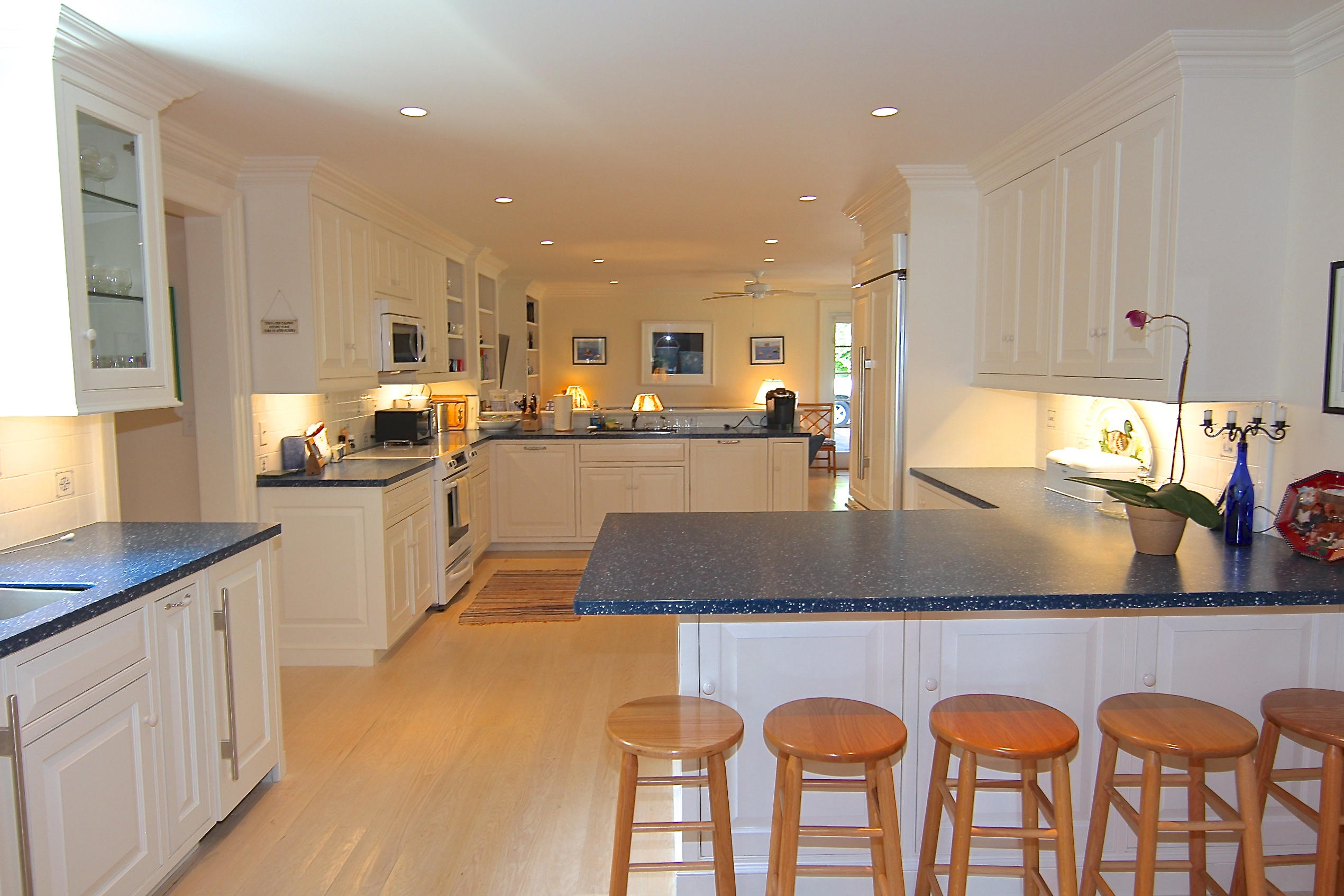 8 Beach Street Edgartown, MA 02539 - Photo 6 of 42 a kitchen with a sink cabinets and window