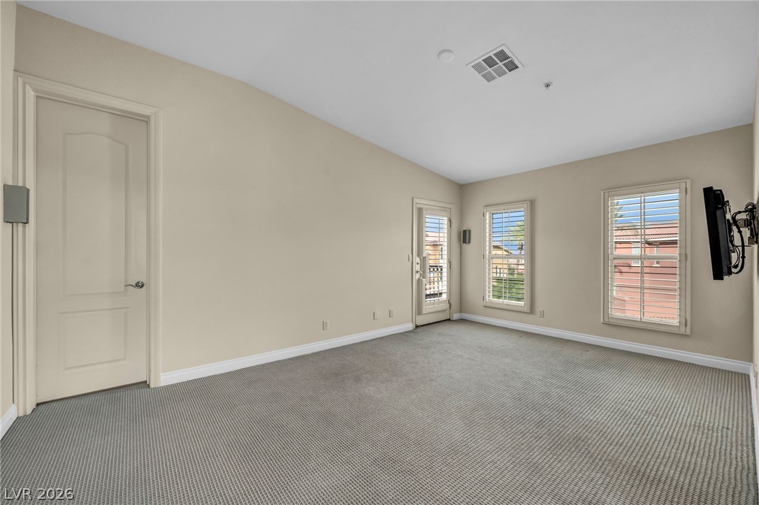 75 Luce Del Sole, Unit 3 Henderson, NV 89011 - Photo 18 of 56 Office or Fourth Bedroom with Second Terrace access