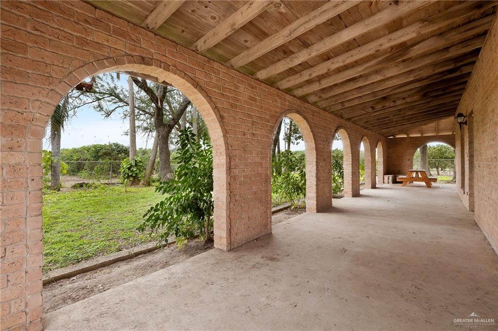 492 West Trenton Road Donna, TX 78537 - Photo 5 of 20 a view of a garden with porch