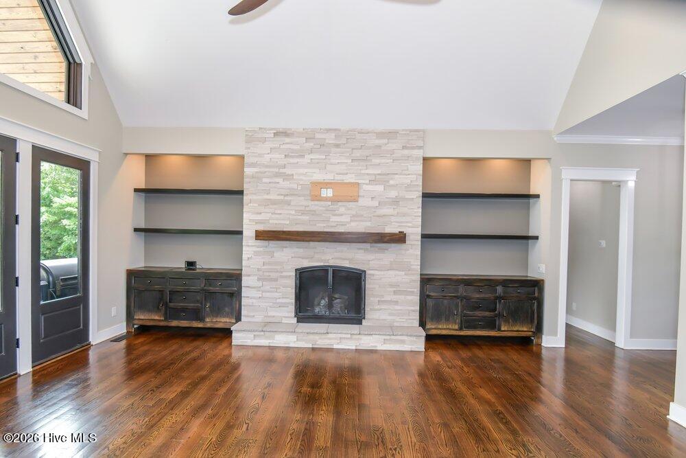 356 Graham Road Cameron, NC 28326 - Photo 22 of 59 custom built ins flanking fireplace