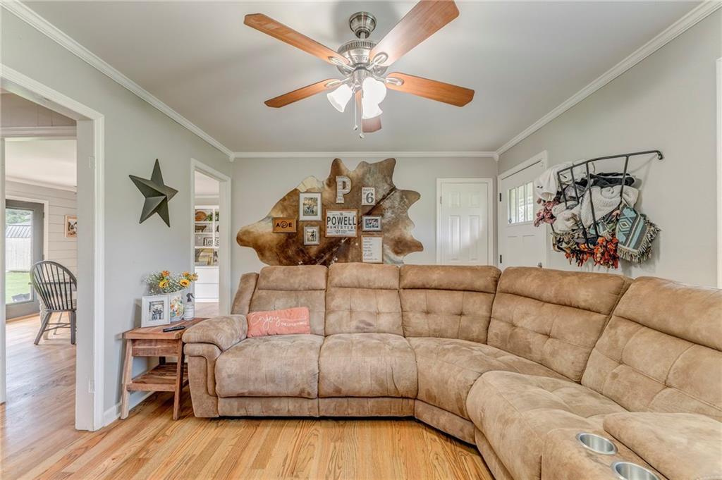 109 Lake Street Rockmart, GA 30153 - Photo 11 of 50 a living room with furniture and wooden floor