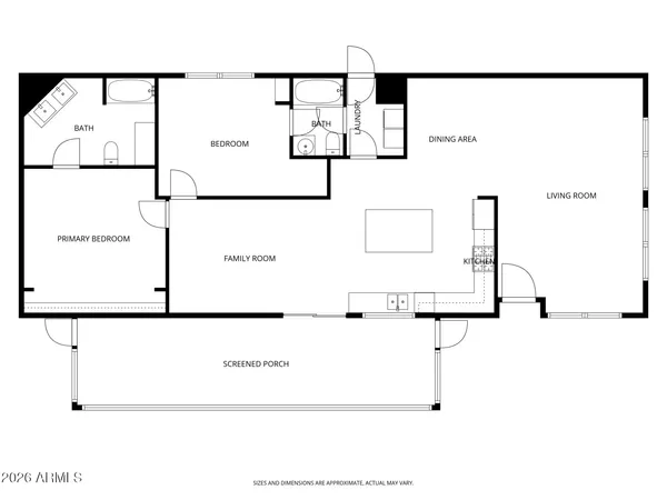 a view of a tennis court