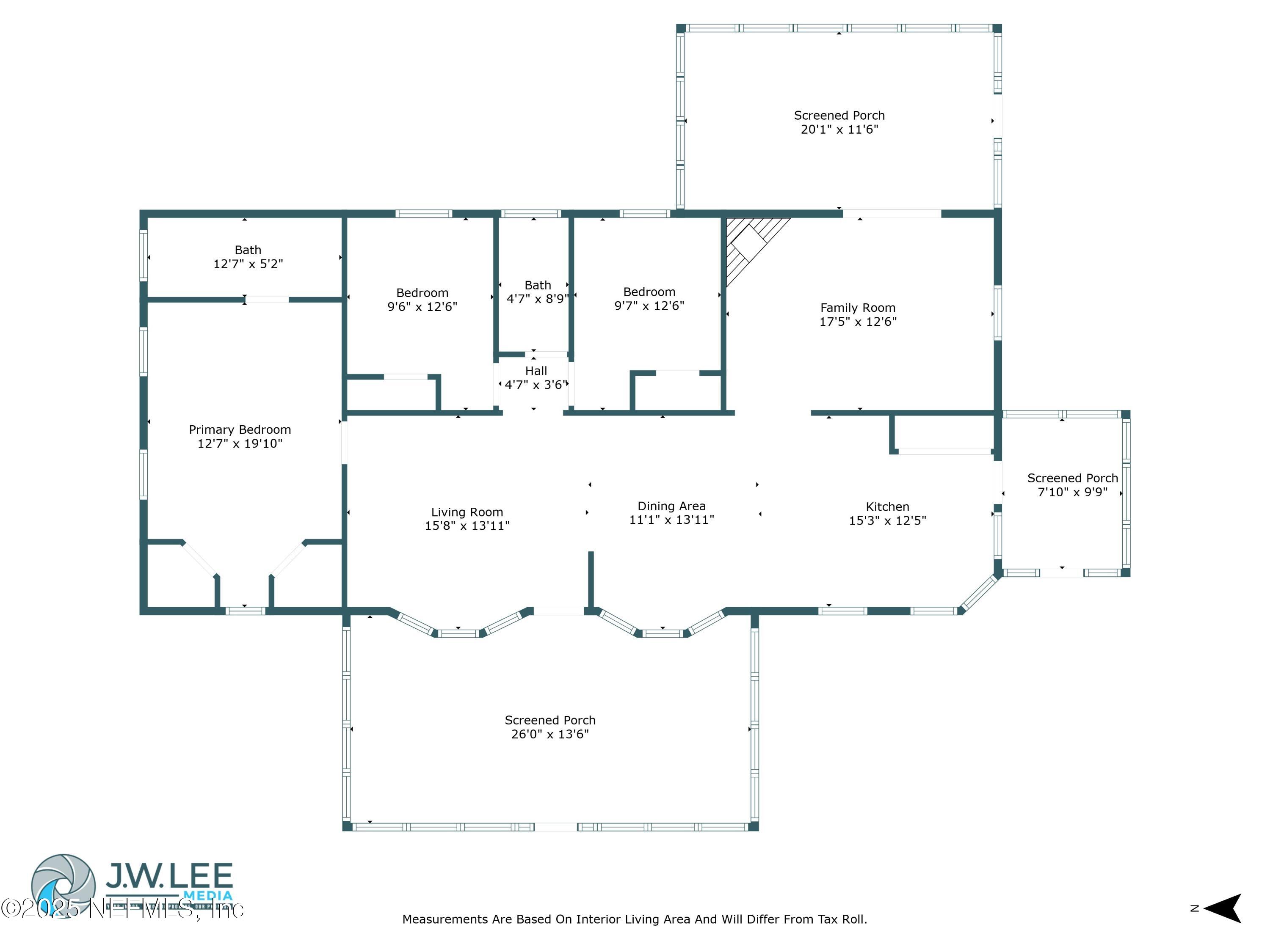 200 High Ridge Road Satsuma, FL 32189 - Photo 33 of 33 Floorplan