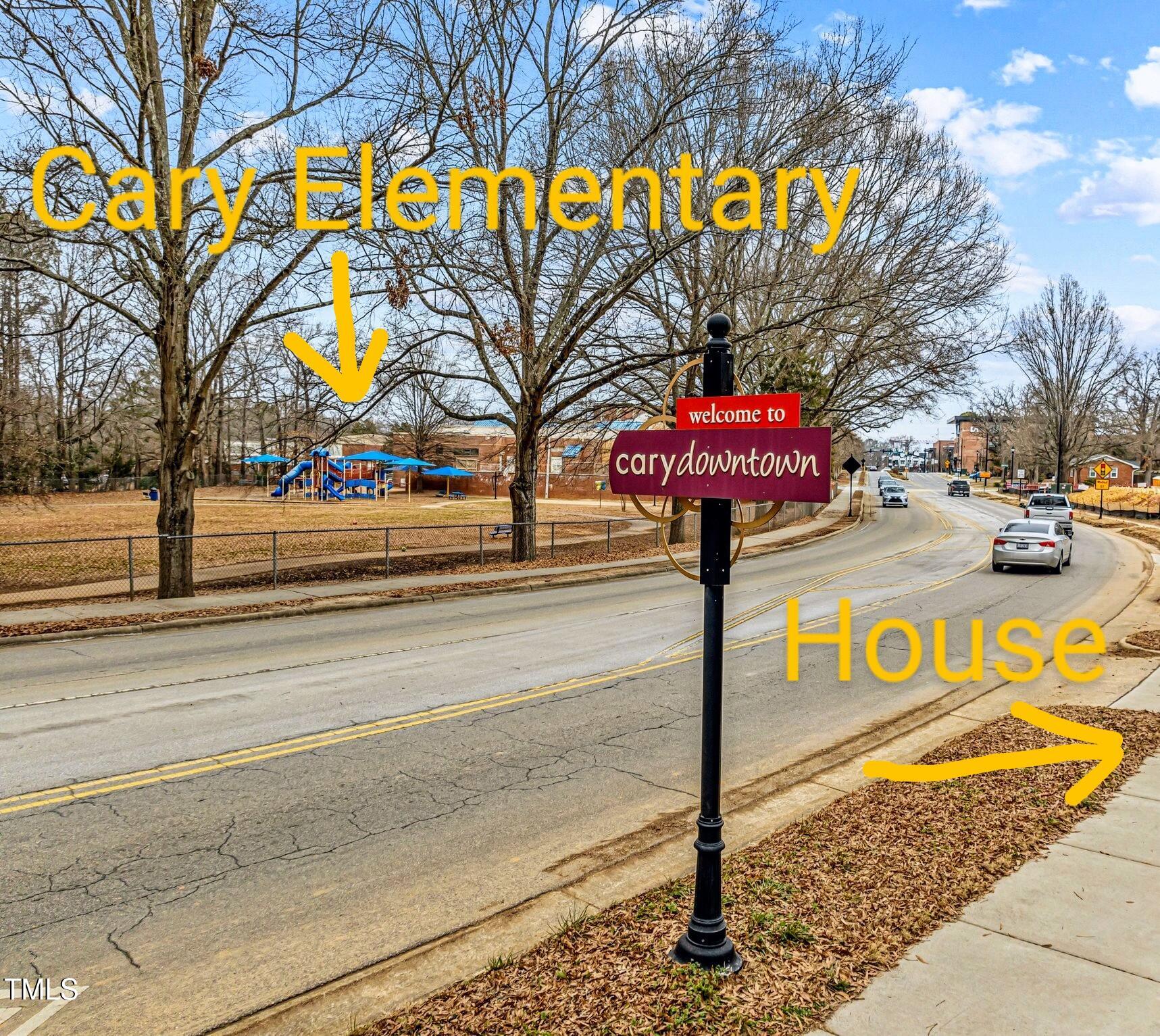 517 Kildaire Farm Road Cary, NC 27511 - Photo 4 of 11 Walking to distance to Cary Elementary!