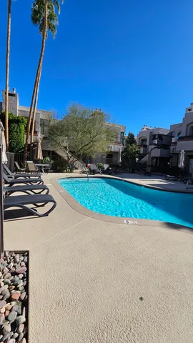 a view of a swimming pool