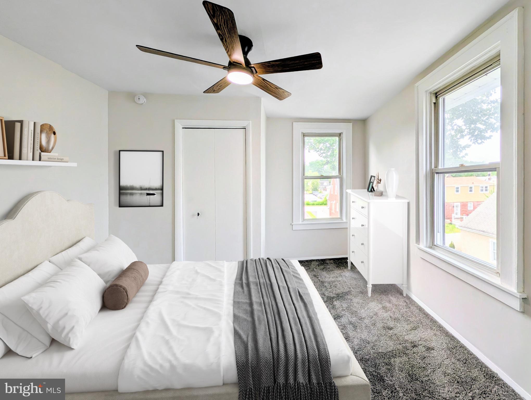 611 Rutledge Avenue Folsom, PA 19033 - Photo 20 of 31 Bright and airy bedroom retreat.AI generated