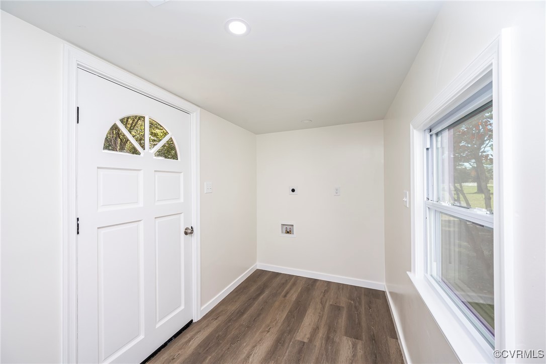 17314 Hewlett Road Beaverdam, VA 23015 - Photo 9 of 16 a view of room with window and wooden floor