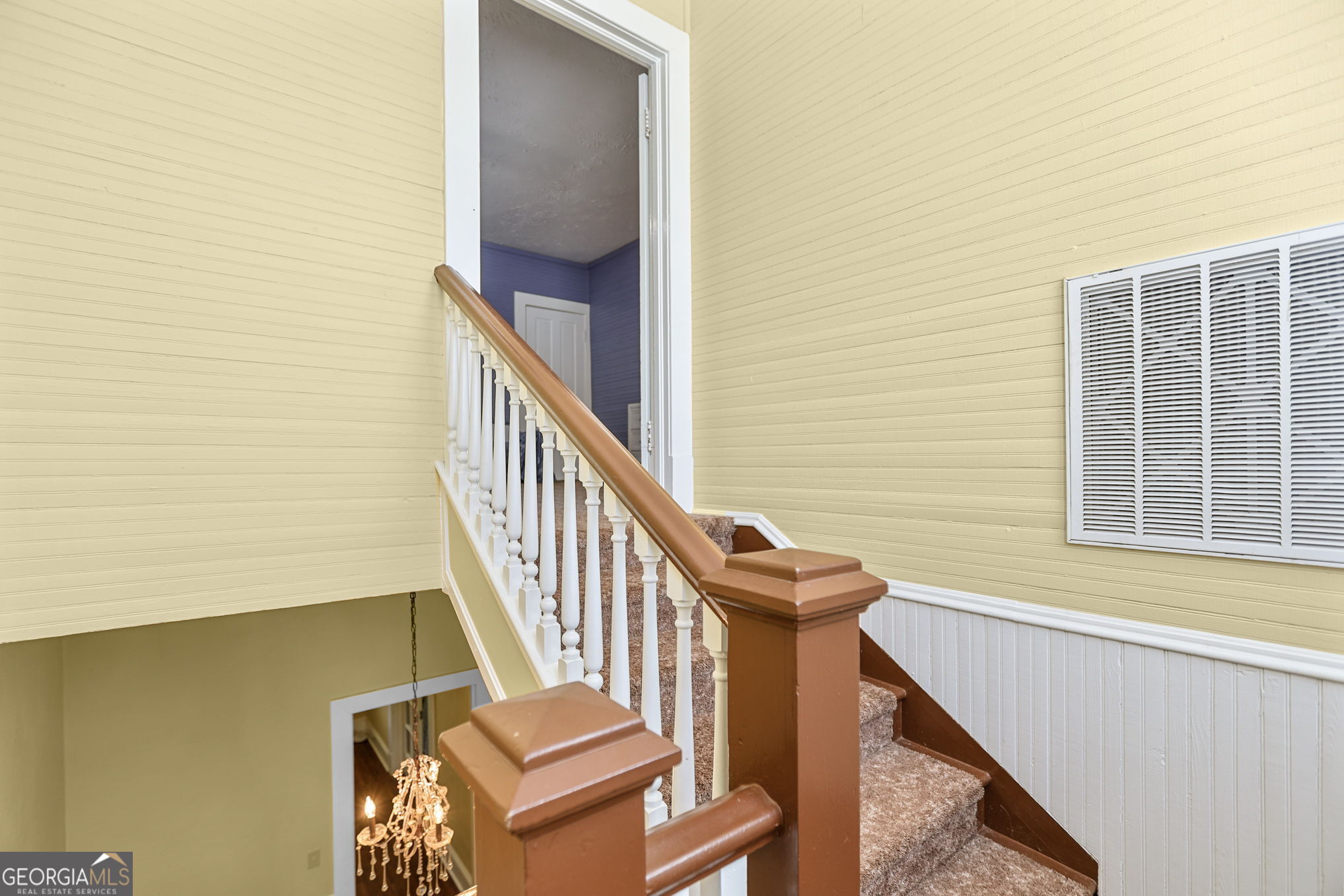 1205 Terrell Street Greenville, GA 30222 - Photo 25 of 50 a view of entryway and hall with wooden floor